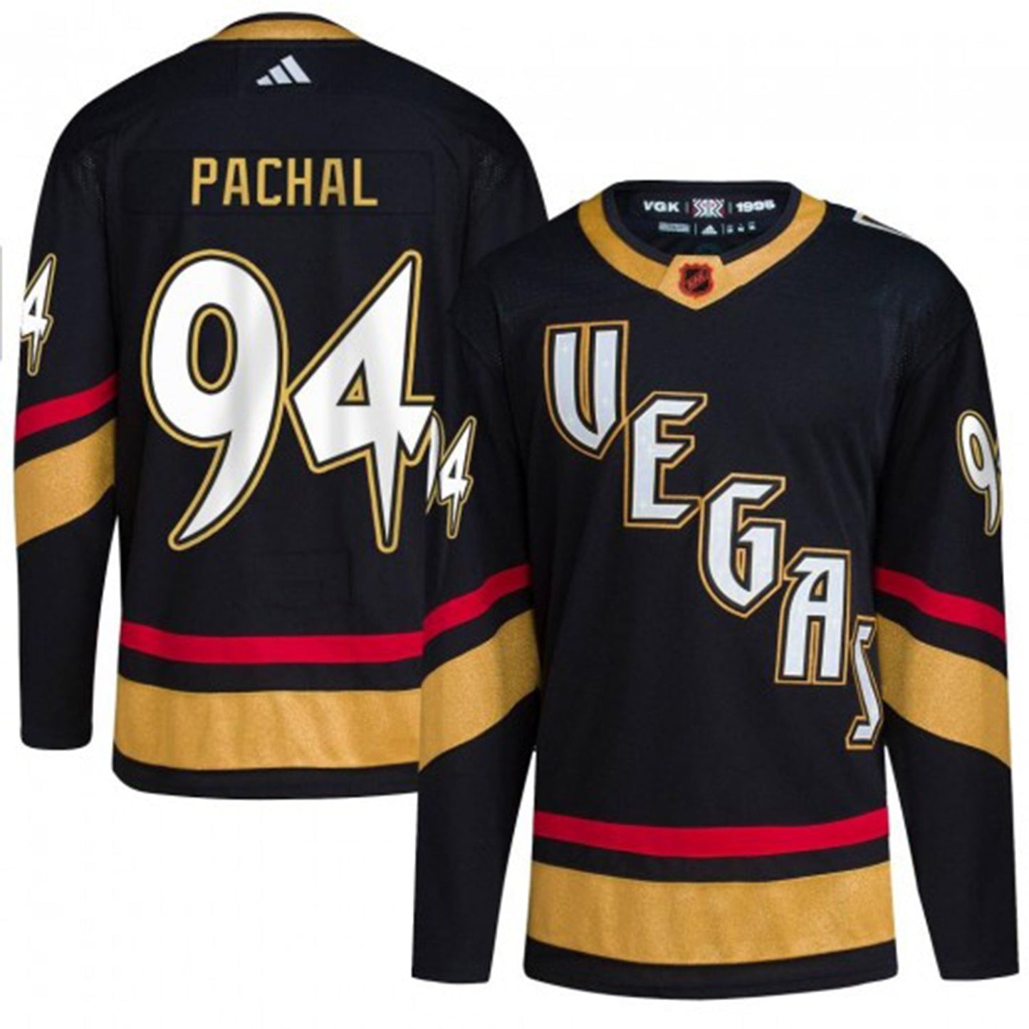 Hockey Brayden Pachal Vegas Golden Knights 94 Jersey