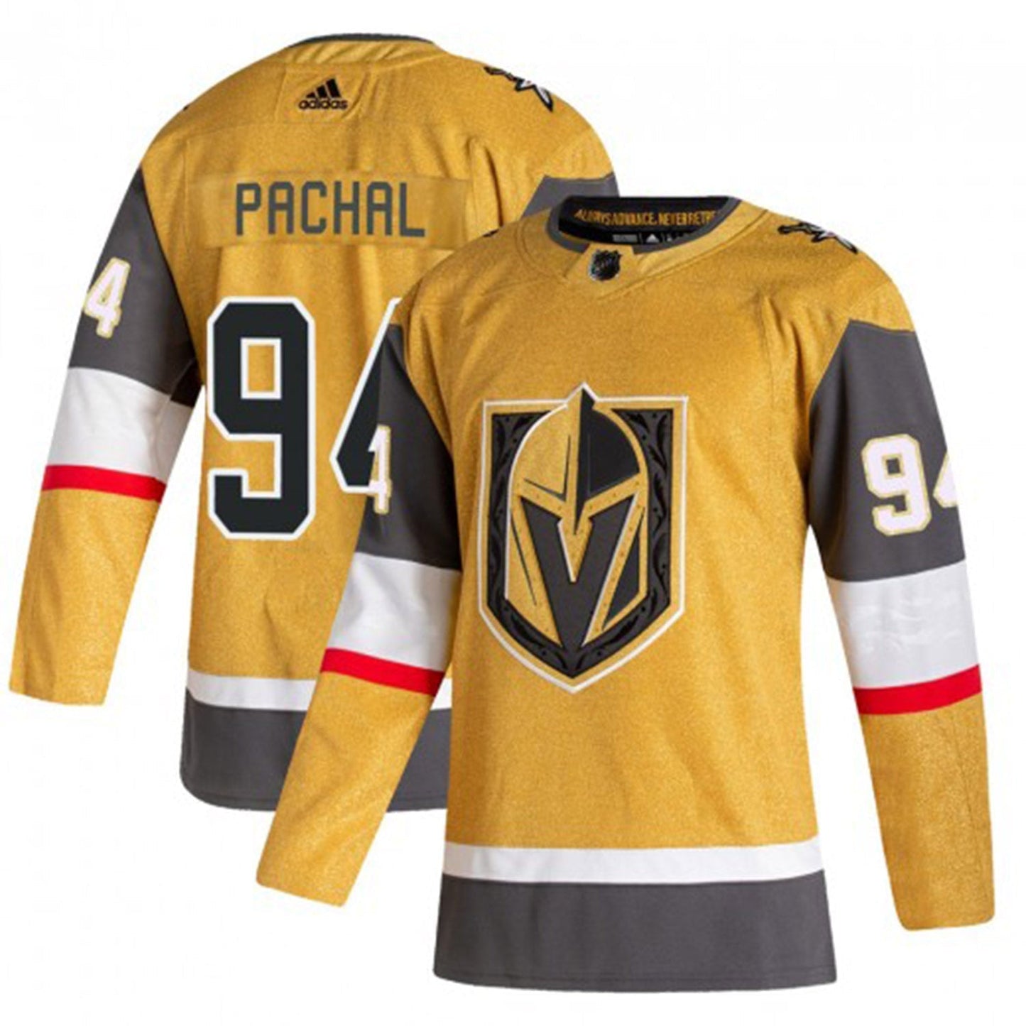 Hockey Brayden Pachal Vegas Golden Knights 94 Jersey