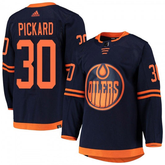 Hockey Calvin Pickard Edmonton Oilers 30 Jersey