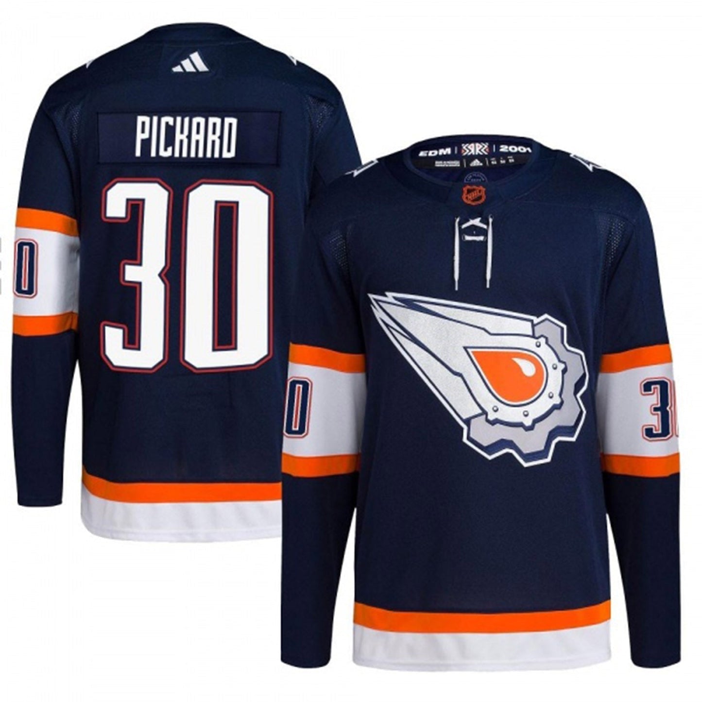 Hockey Calvin Pickard Edmonton Oilers 30 Jersey