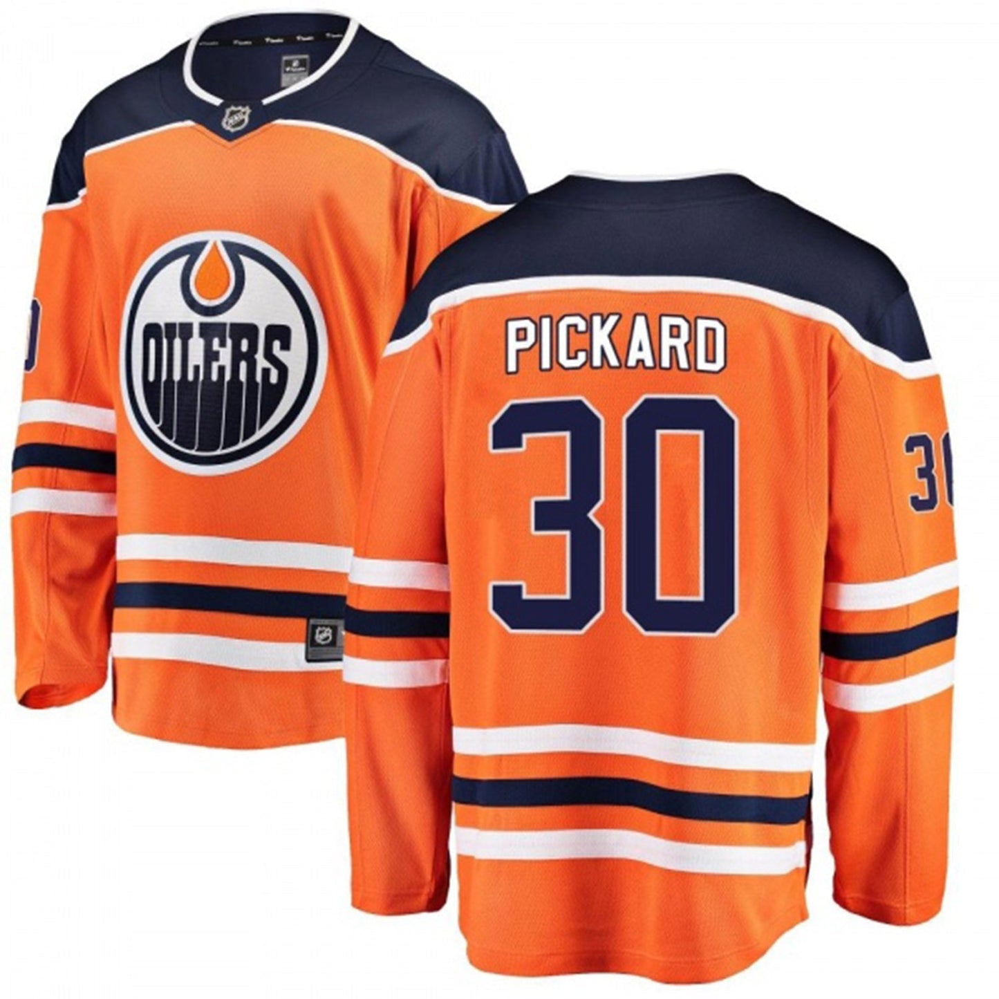 Hockey Calvin Pickard Edmonton Oilers 30 Jersey