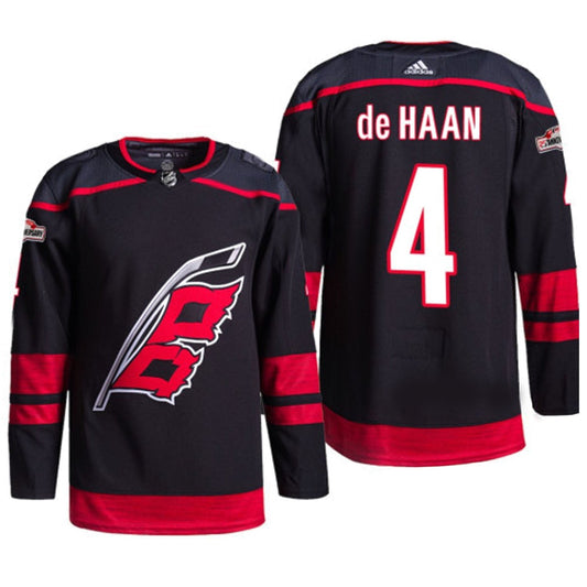 Hockey Calvin de Haan Carolina Hurricanes 4 Jersey