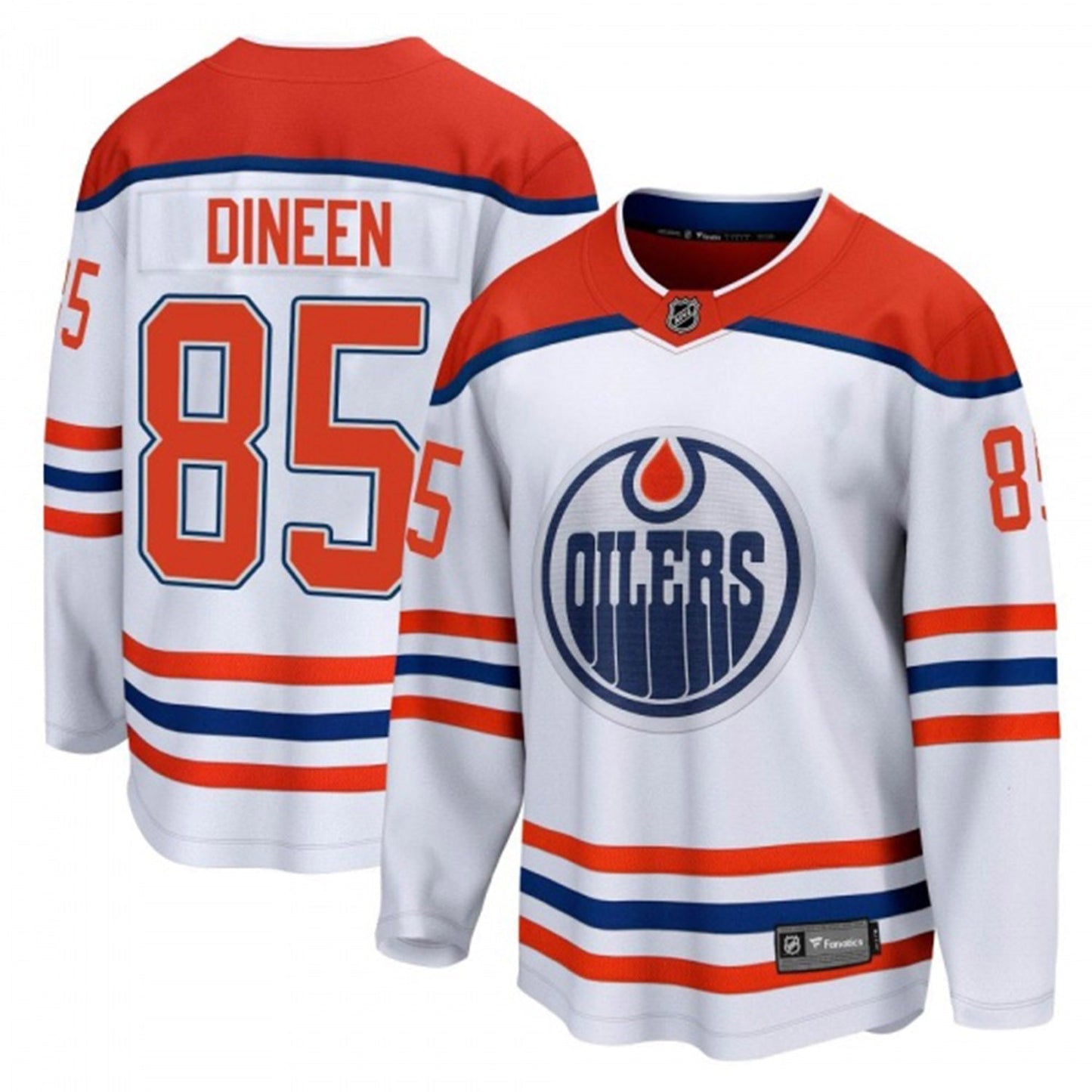 Hockey Cam Dineen Edmonton Oilers 85 Jersey