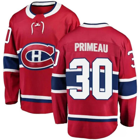 Hockey Cayden Primeau Montreal Canadiens 30 Jersey