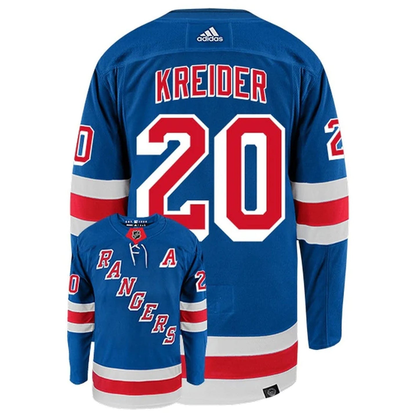 Hockey Chris Kreider New York Rangers 20 Jersey