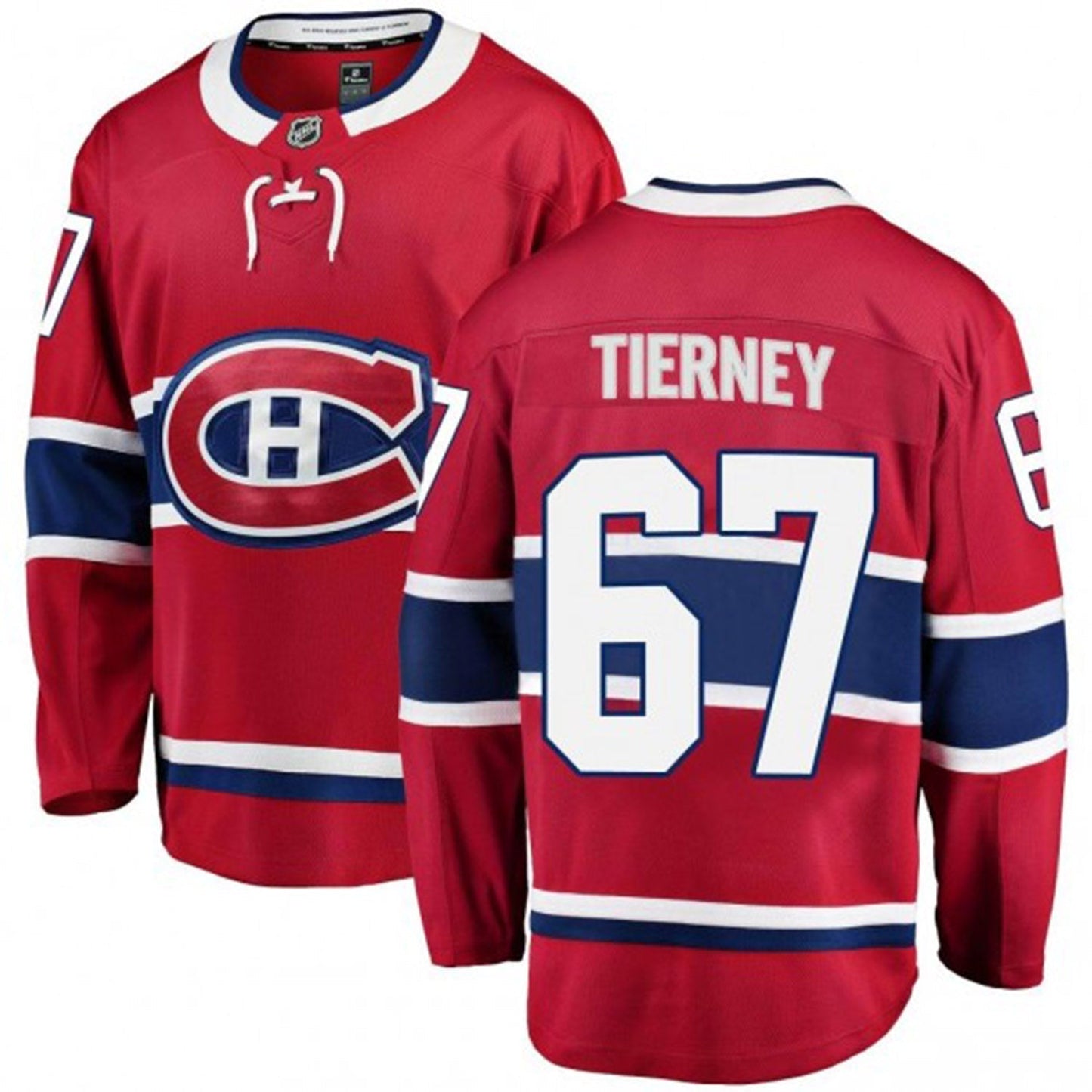 Hockey Chris Tierney Montreal Canadiens 67 Jersey