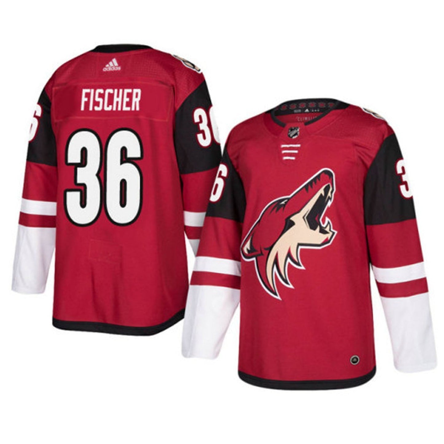 Hockey Christian Fischer Arizona Coyotes 36 Jersey
