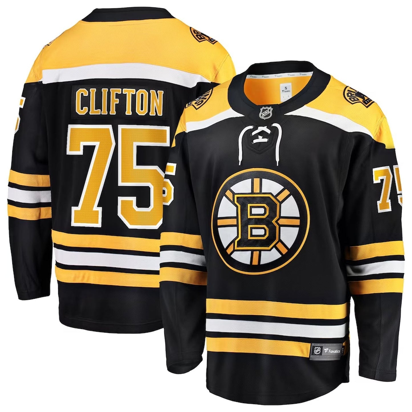 Hockey Connor Clifton Boston Bruins 75 Jersey