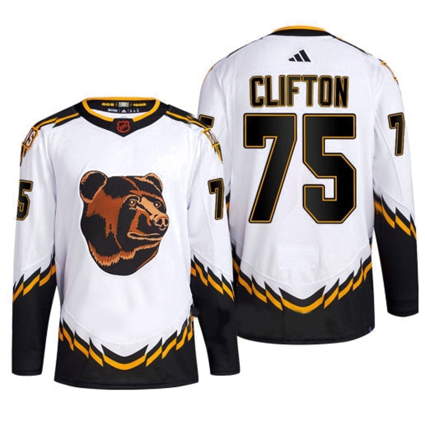 Hockey Connor Clifton Boston Bruins 75 Jersey