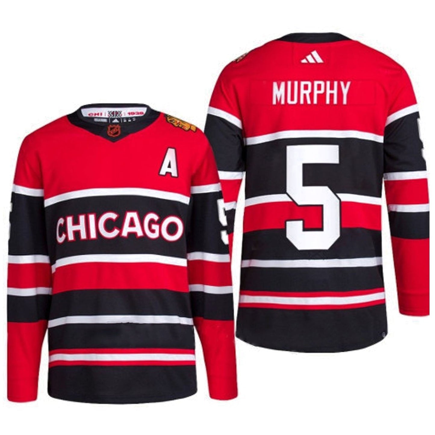 Hockey Connor Murphy Chicago Blackhawks 5 Jersey