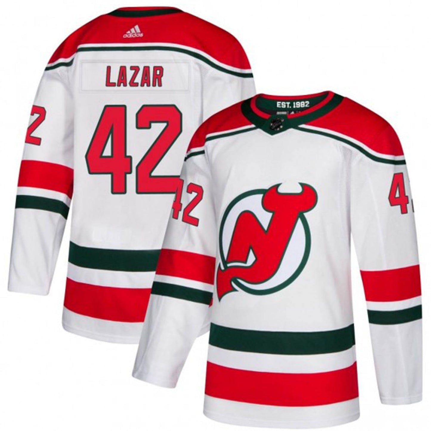 Hockey Curtis Lazar New Jersey Devils 42 Jersey