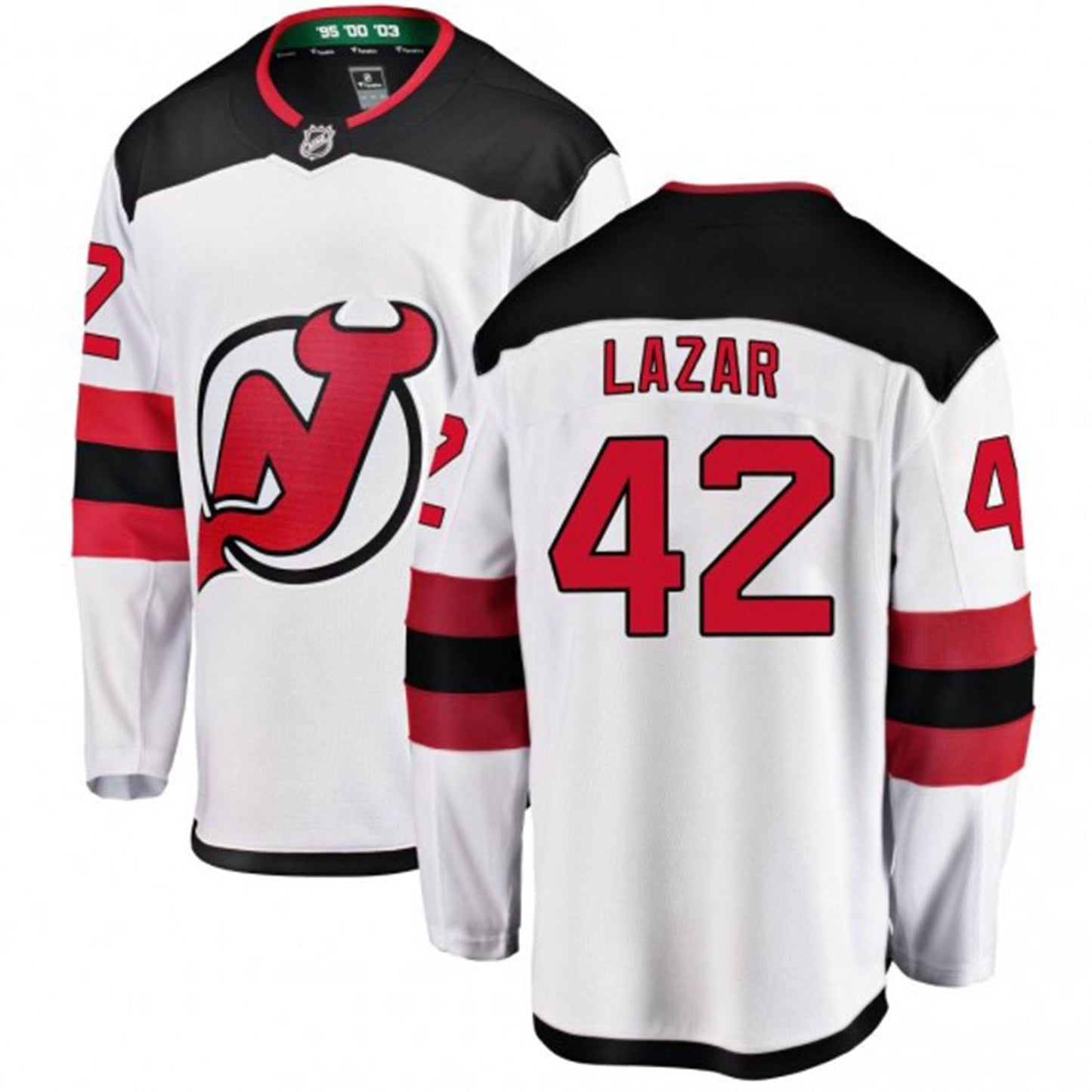 Hockey Curtis Lazar New Jersey Devils 42 Jersey