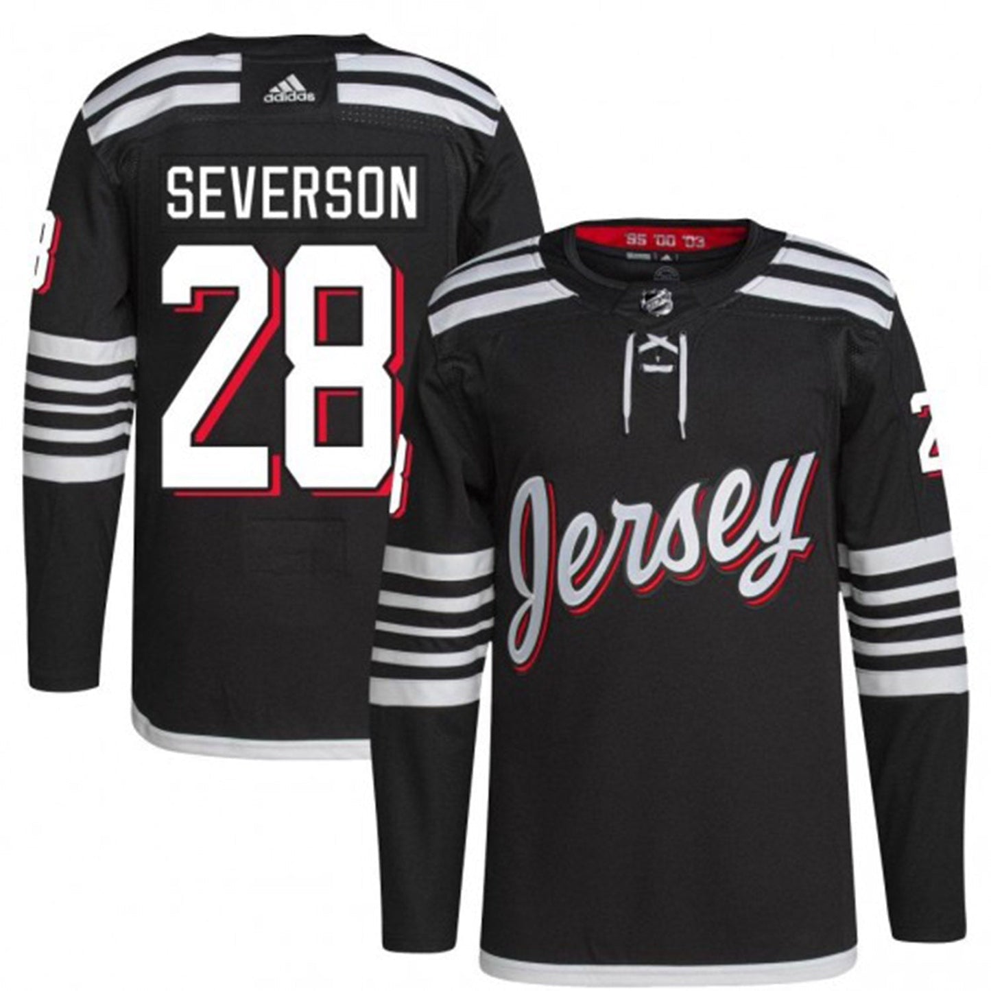 Hockey Damon Severson New Jersey Devils 28 Jersey