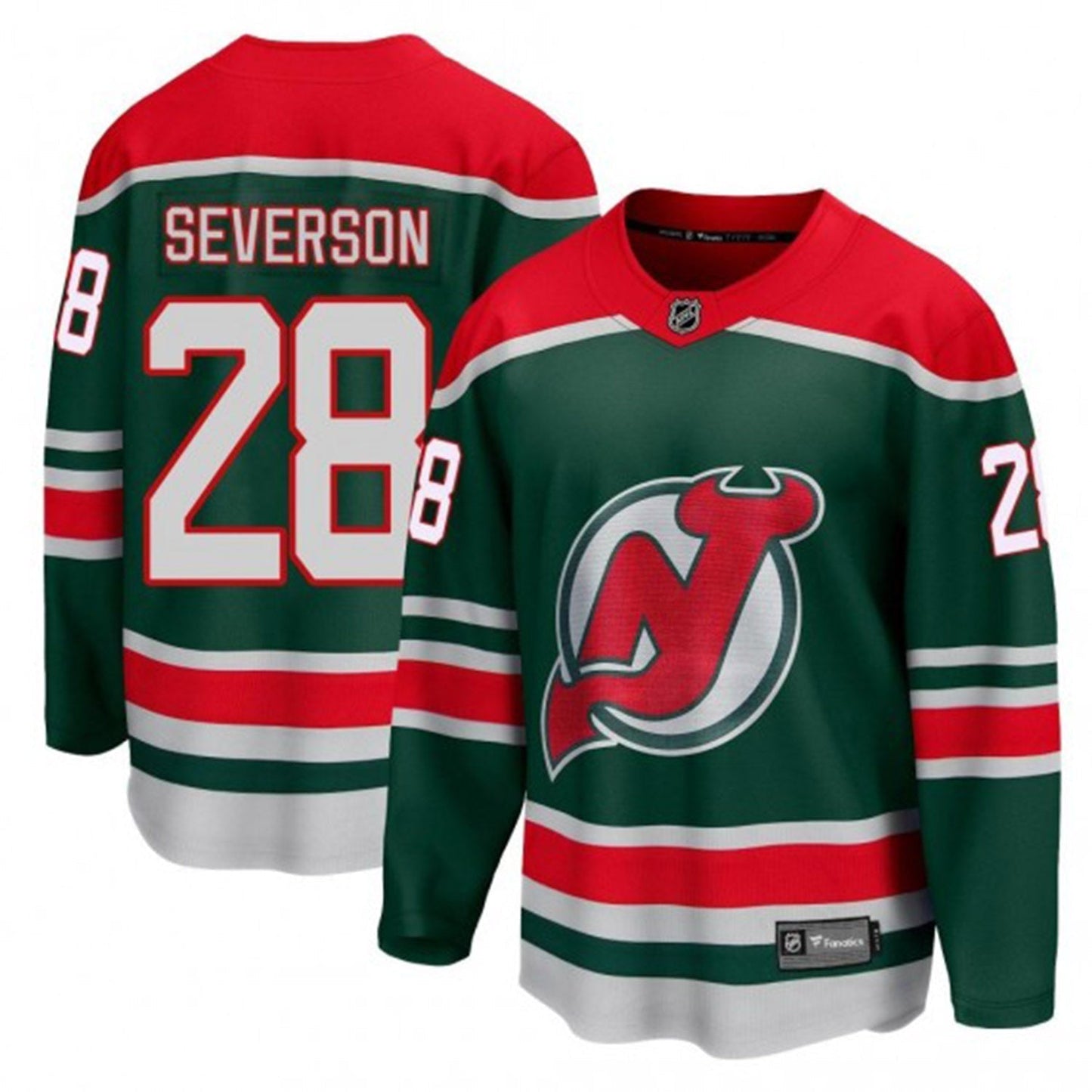 Hockey Damon Severson New Jersey Devils 28 Jersey