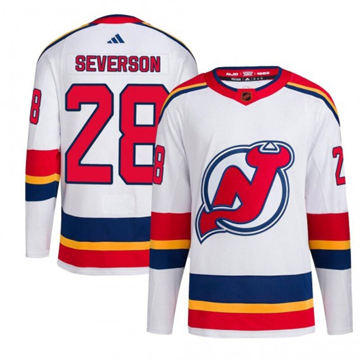 Hockey Damon Severson New Jersey Devils 28 Jersey