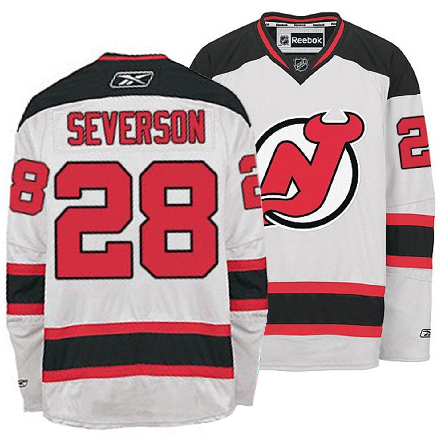 Hockey Damon Severson New Jersey Devils 28 Jersey