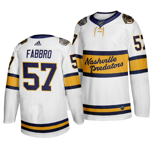 Hockey Dante Fabbro Nashville Predators 57 Jersey