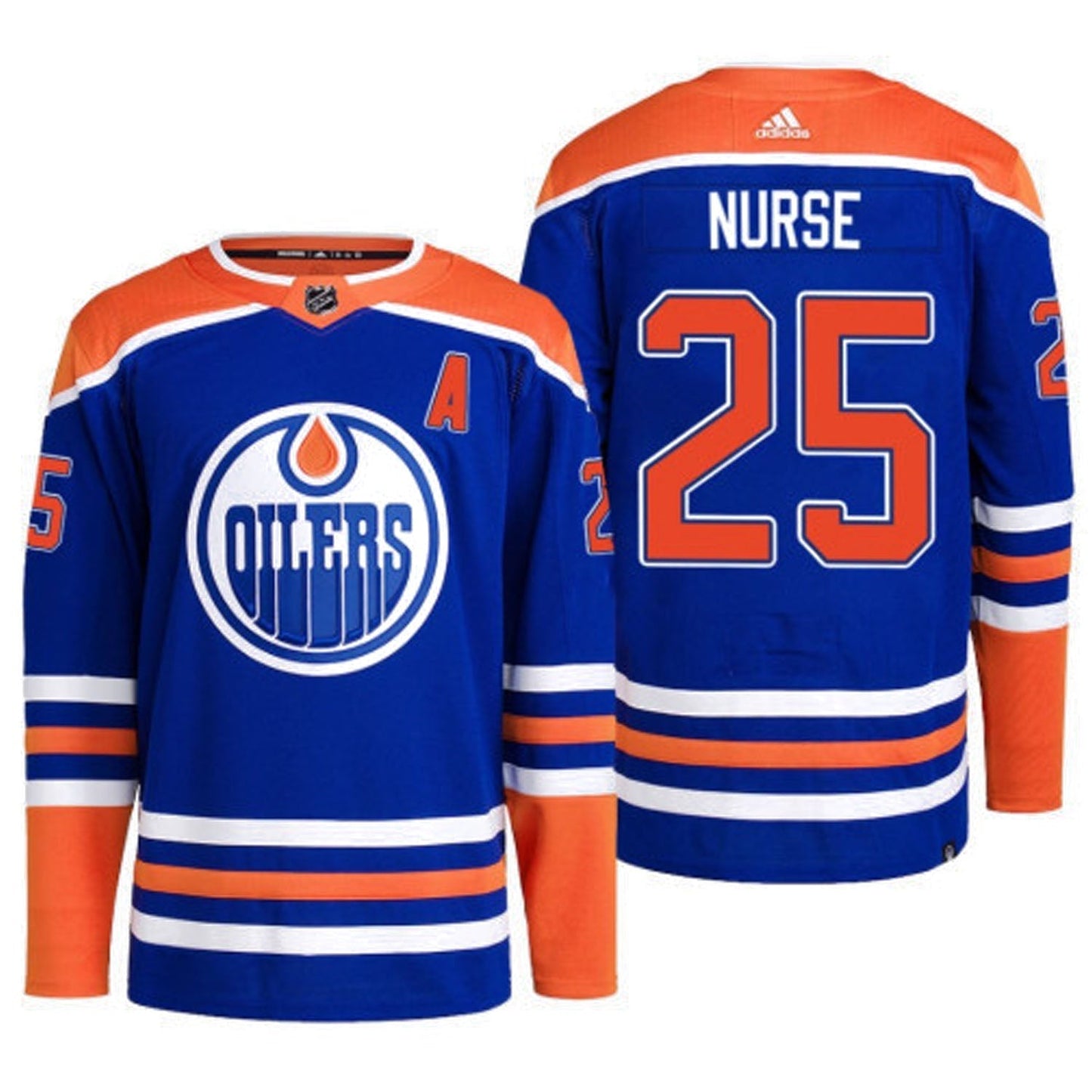 Hockey Darnell Nurse Edmonton Oilers 25 Jersey