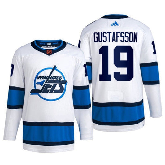 Hockey David Gustafsson Winnipeg Jets 19 Jersey