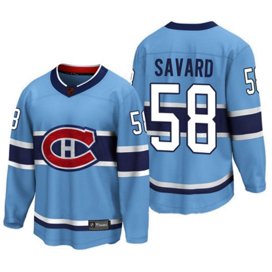 Hockey David Savard Montreal Canadiens 58 Jersey