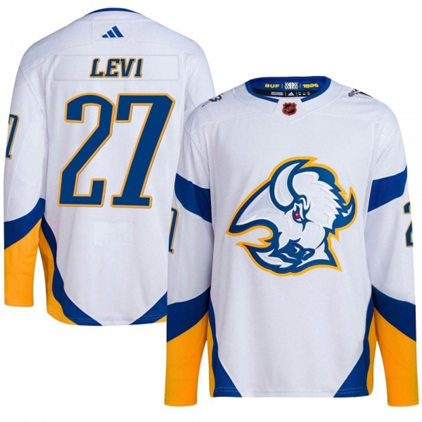 Hockey Devon Levi Buffalo Sabres 27 Jersey