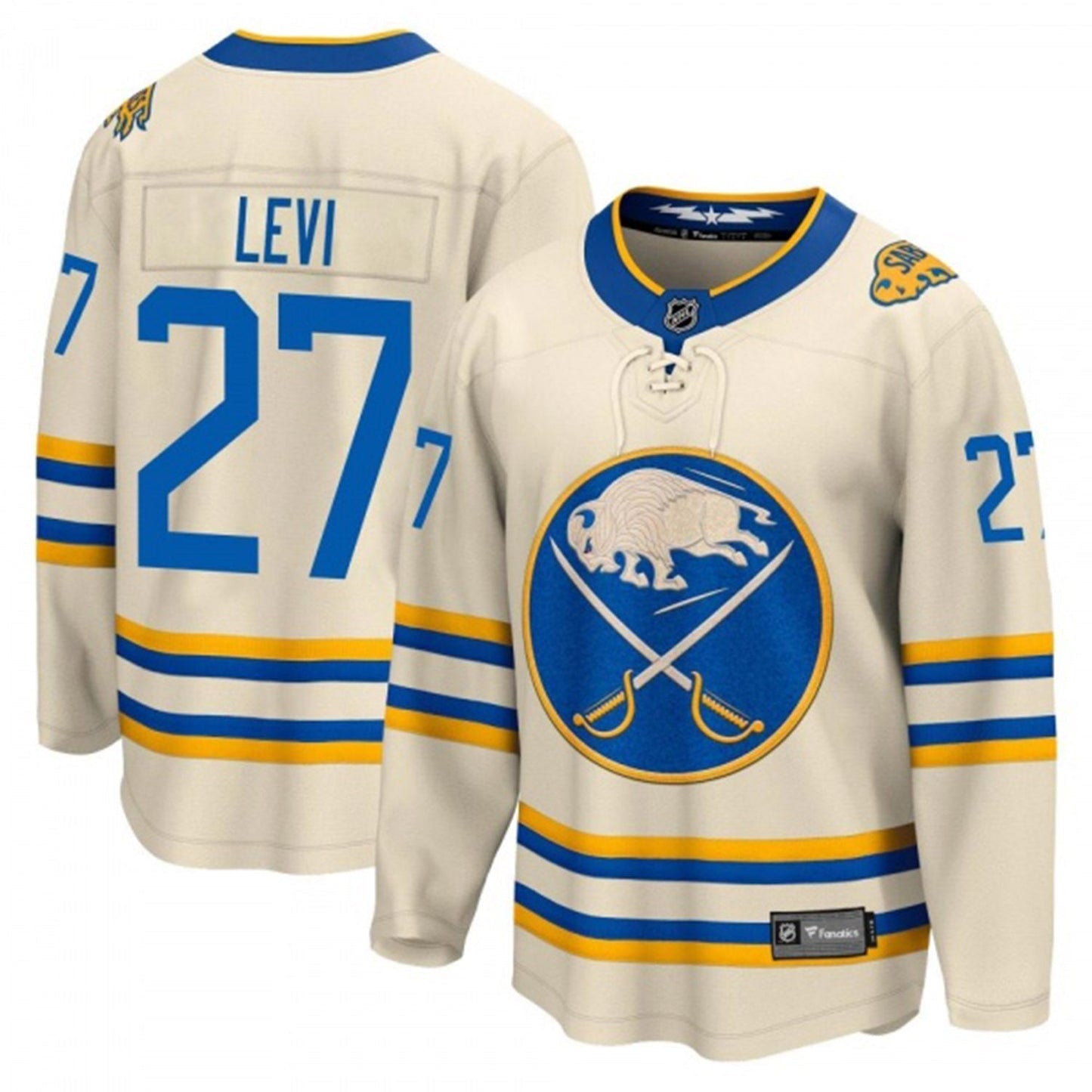 Hockey Devon Levi Buffalo Sabres 27 Jersey