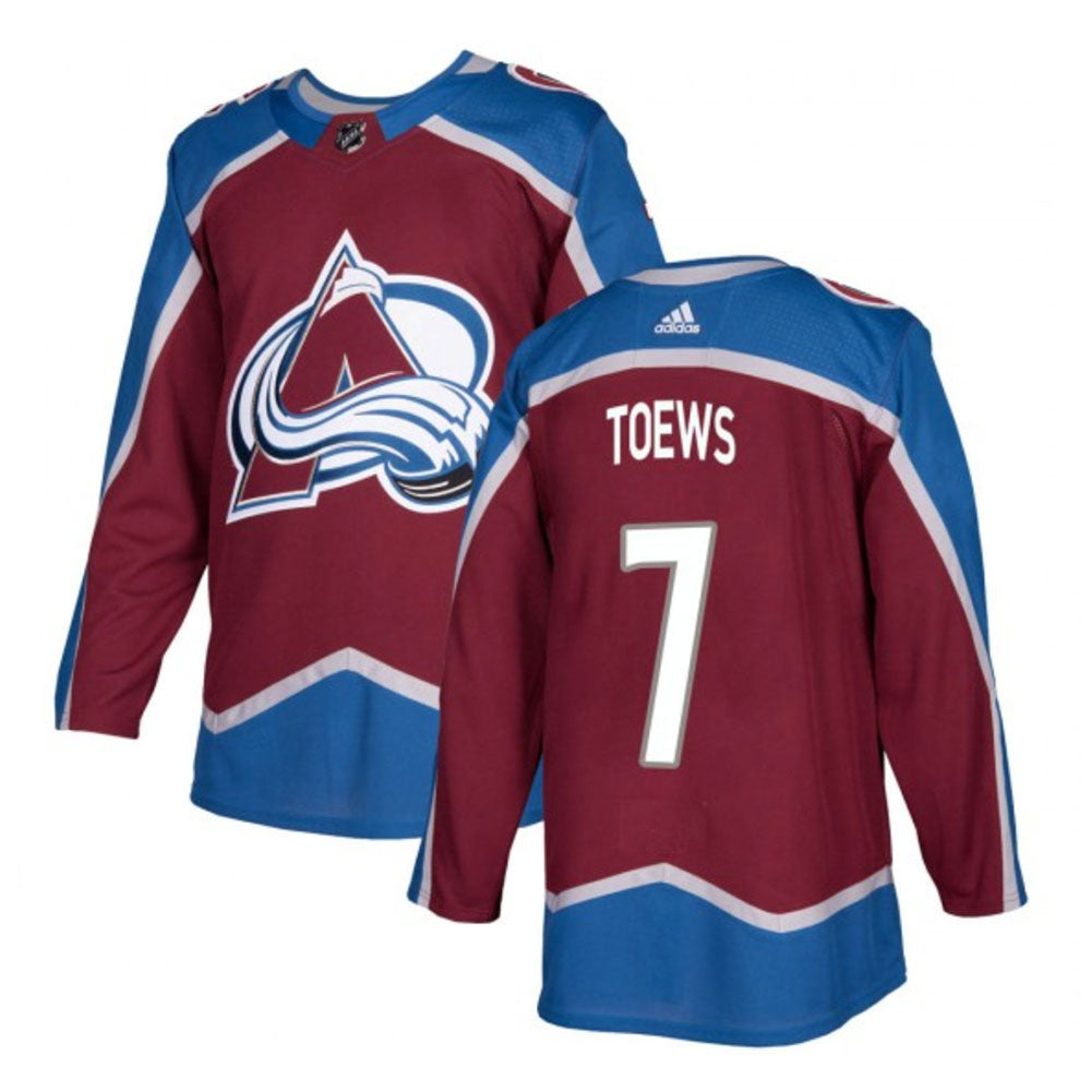 Hockey Devon Toews Colorado Avalanche 7 Jersey
