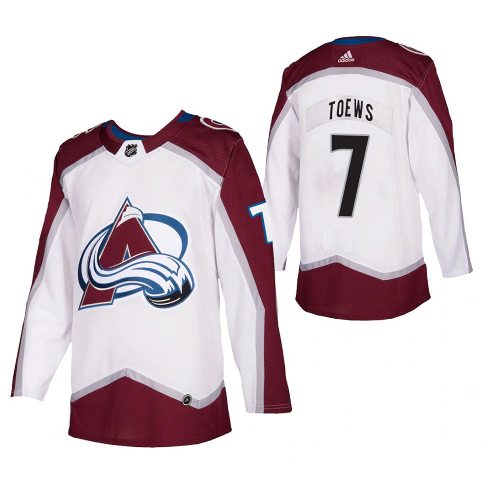 Hockey Devon Toews Colorado Avalanche 7 Jersey