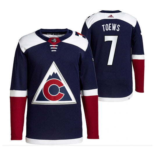 Hockey Devon Toews Colorado Avalanche 7 Jersey