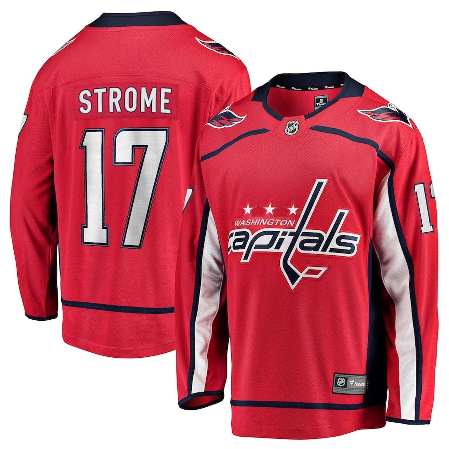 Hockey Dlyan Strome Washington Capitals 17 Jersey