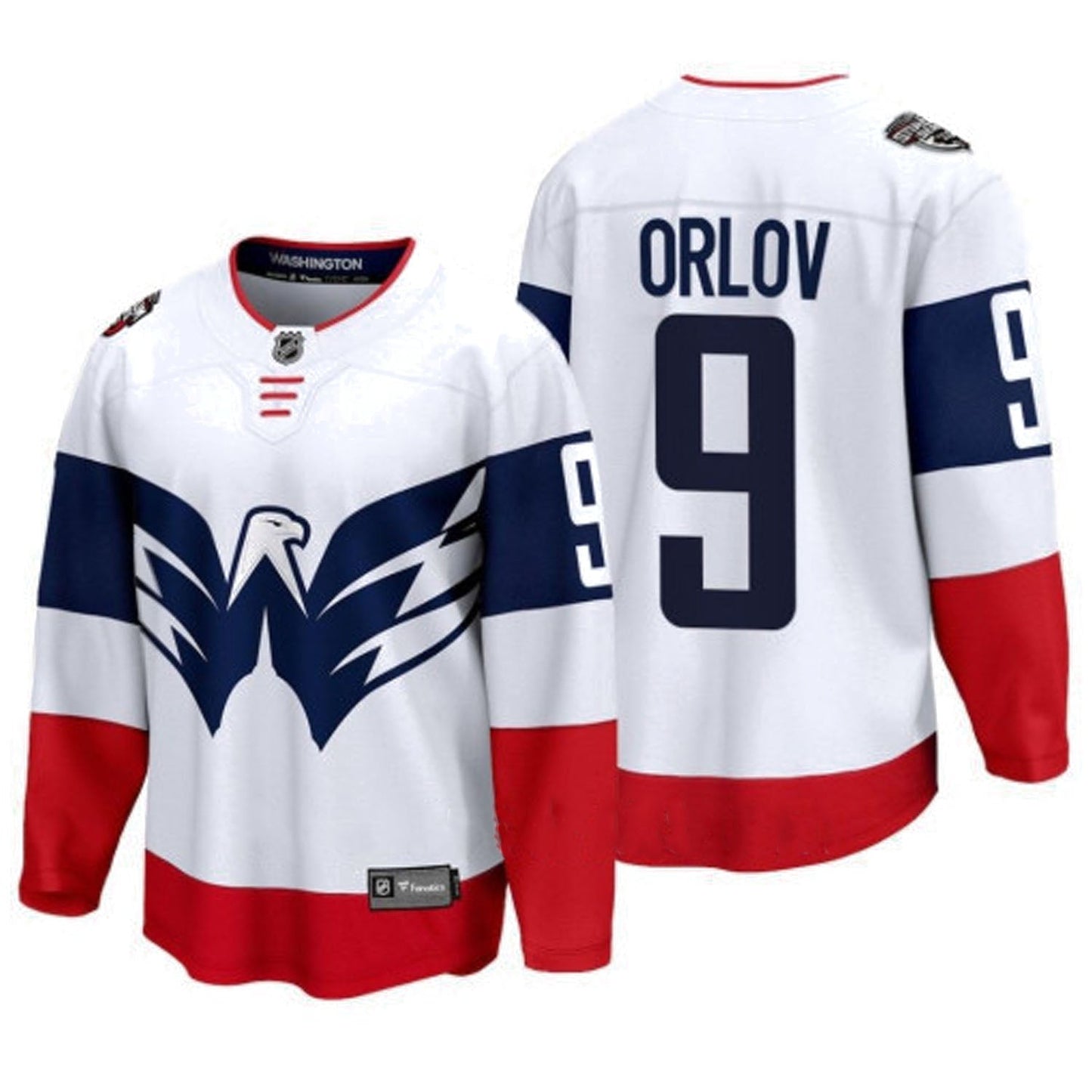 Hockey Dmitry Orlov Washington Capitals 9 Jersey