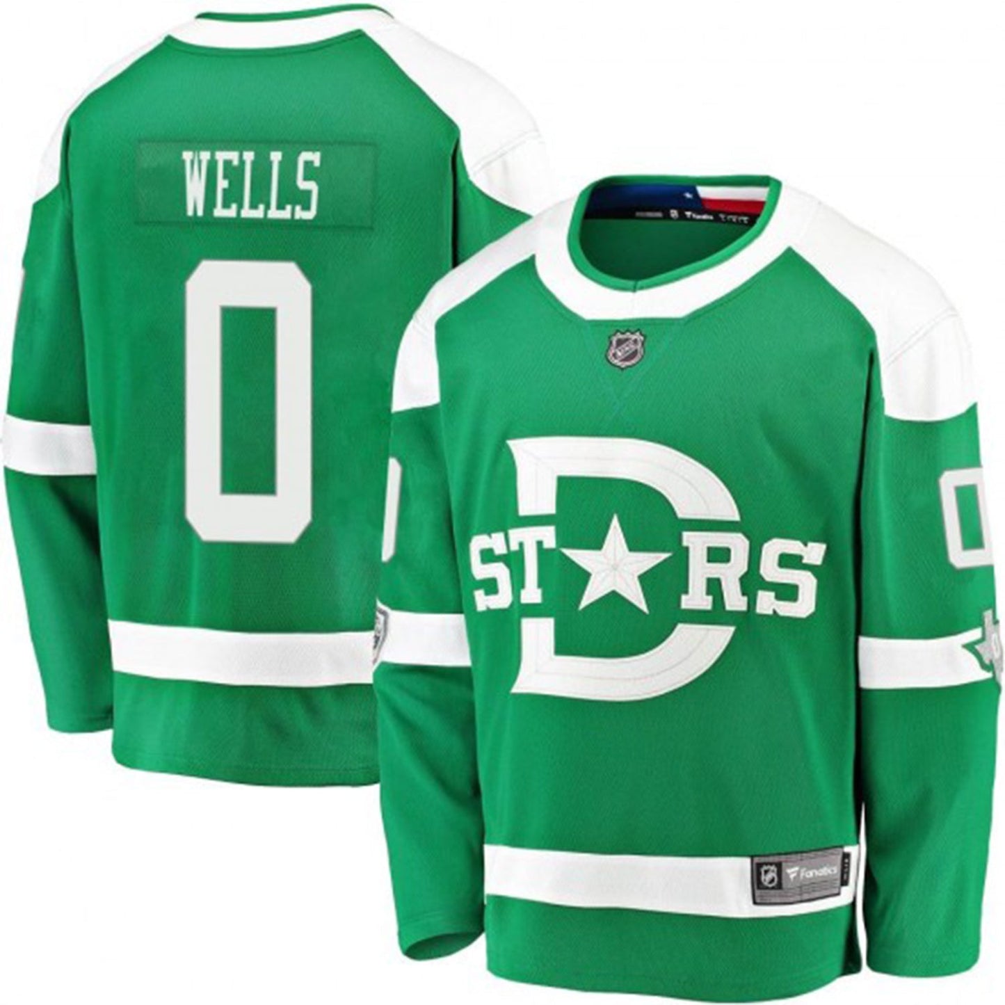 Hockey Dylan Wells Dallas Stars 0 Jersey