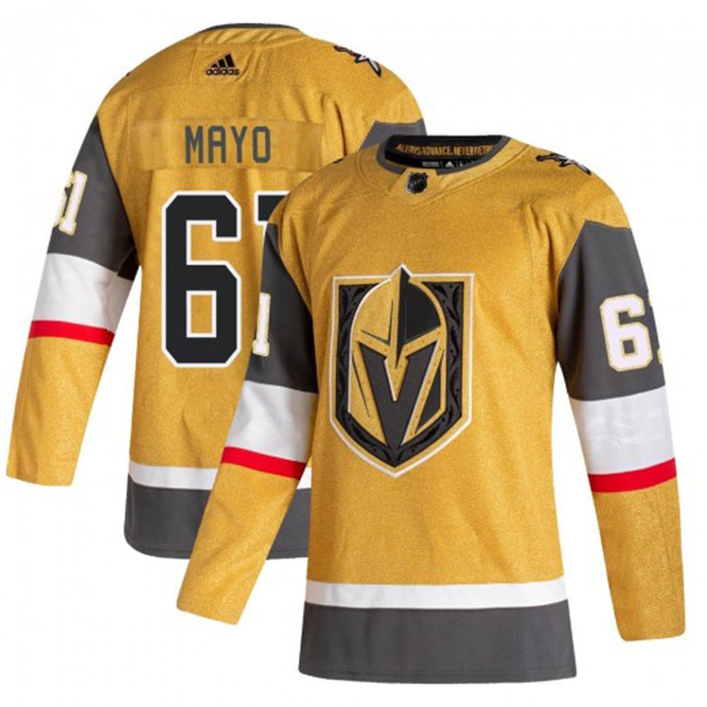 Hockey Dysin Mayo Vegas Golden Knights 61 Jersey