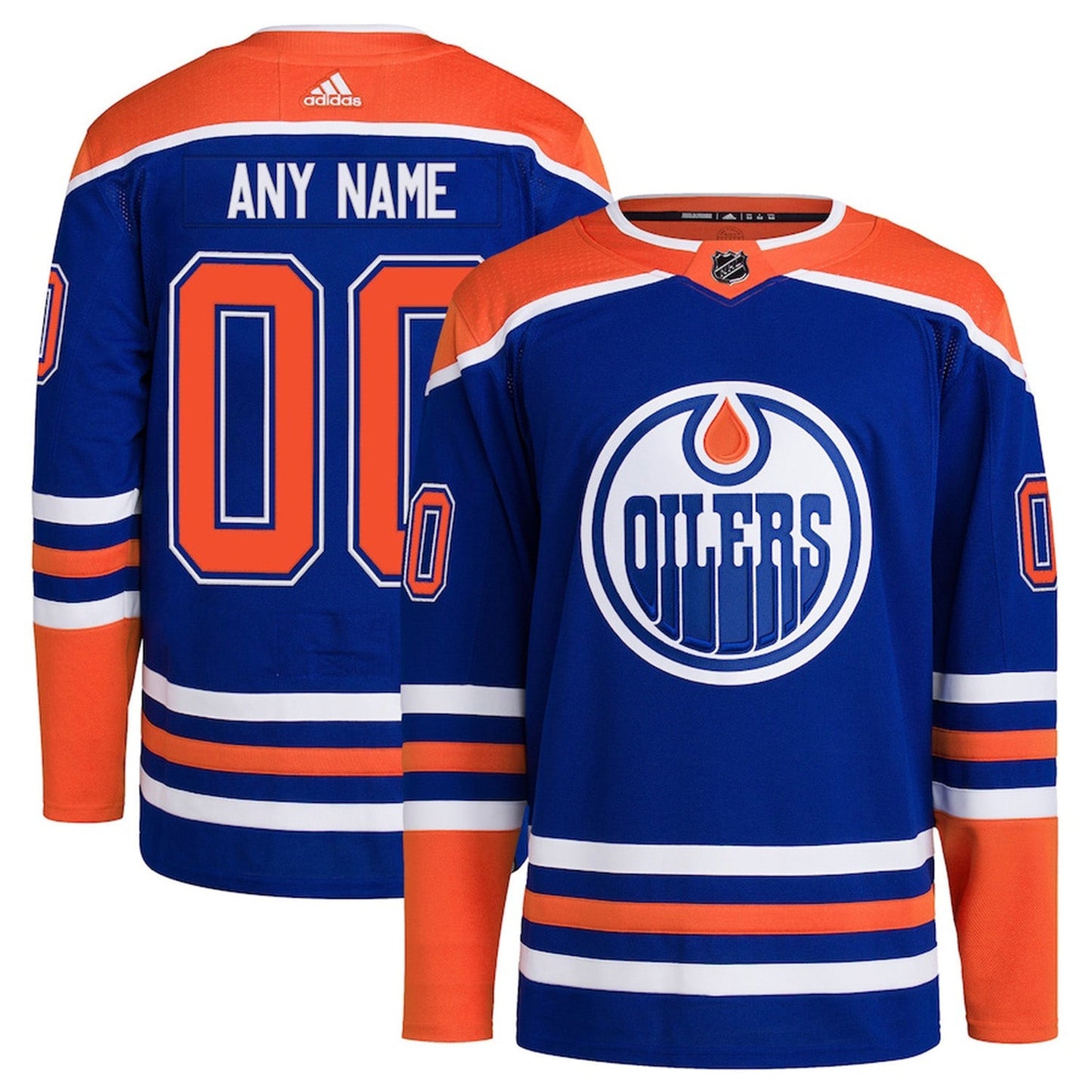 Hockey Edminton Oilers Custom Jersey