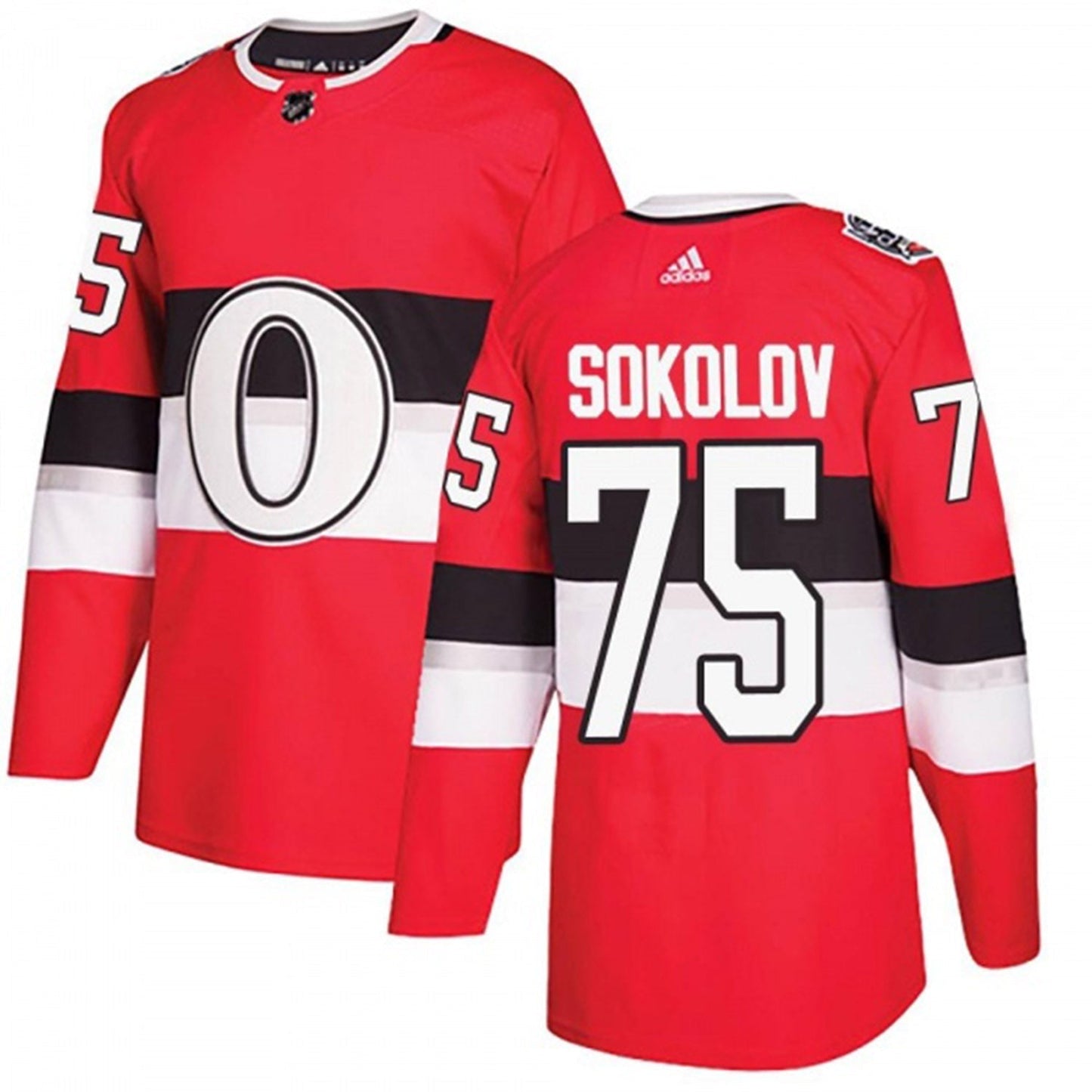 Hockey Egor Sokolov Chicago Blackhawks 75 Jersey