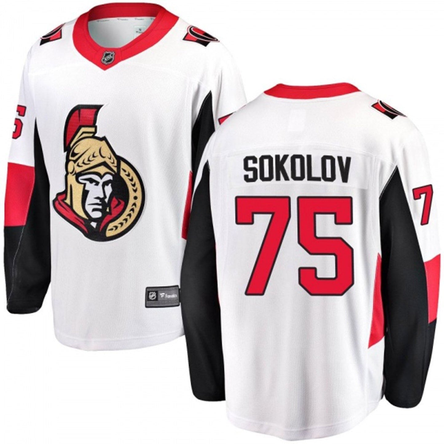 Hockey Egor Sokolov Chicago Blackhawks 75 Jersey