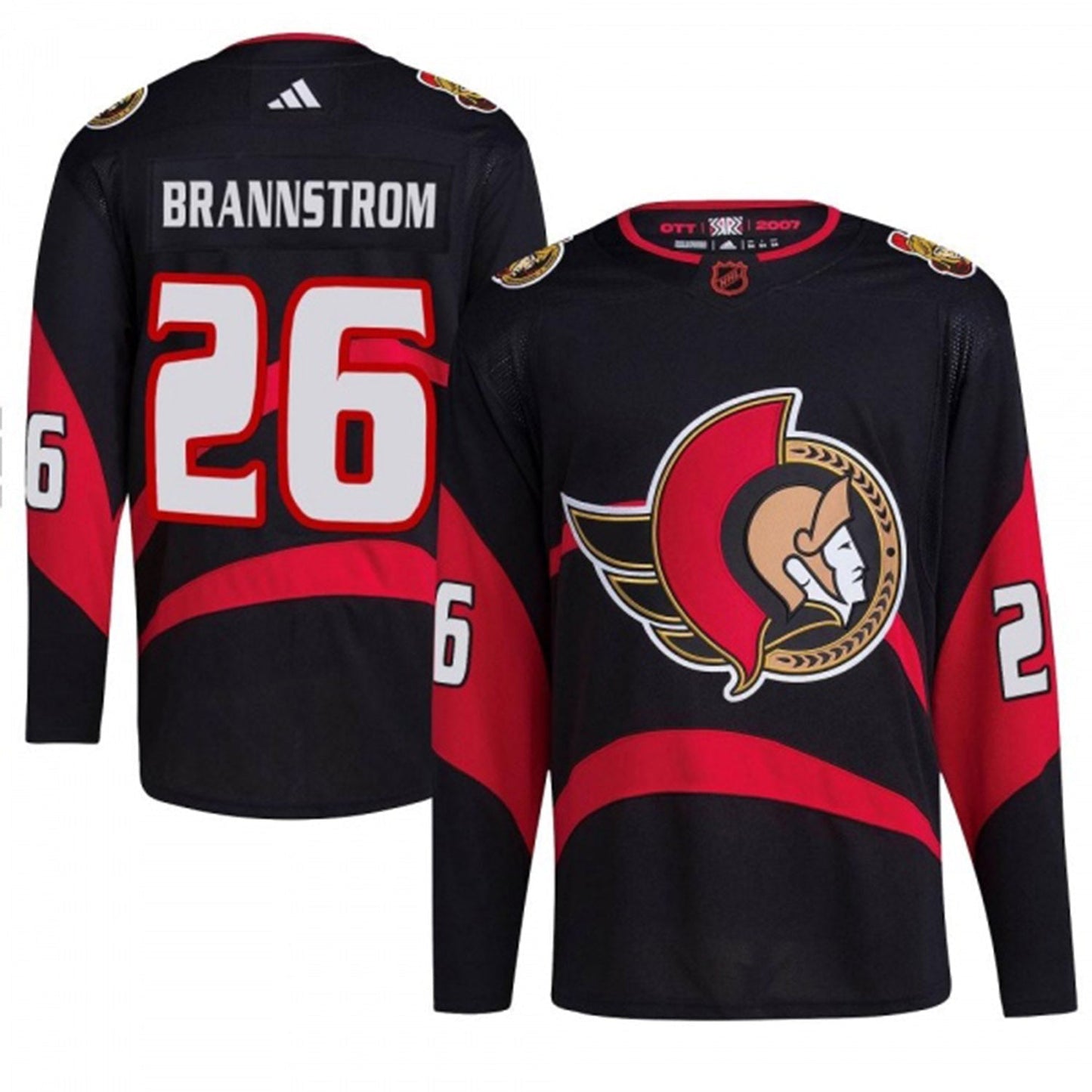 Hockey Erik Brannstrom Chicago Blackhawks 26 Jersey