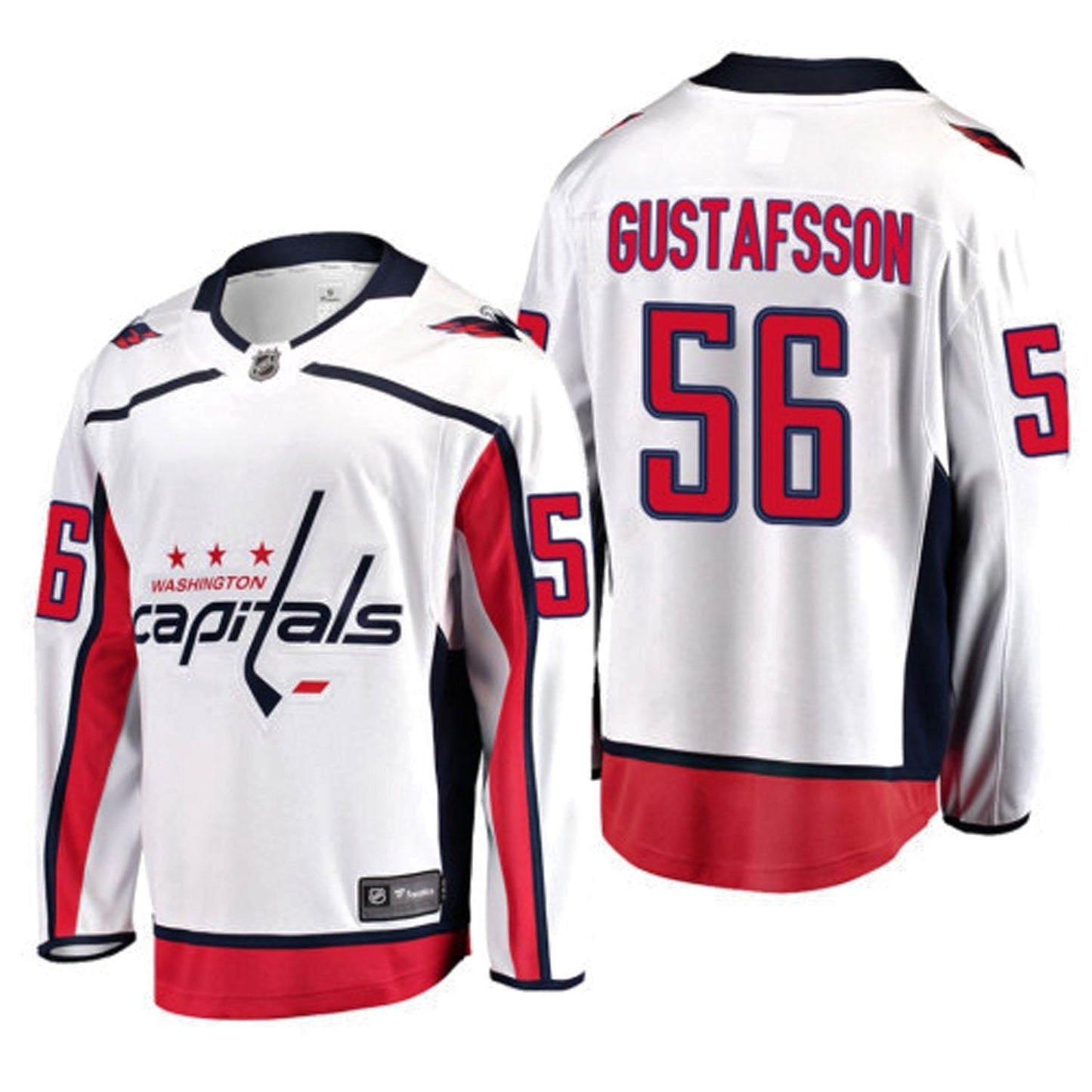 Hockey Erik Gustafsson Washington Capitals 56 Jersey