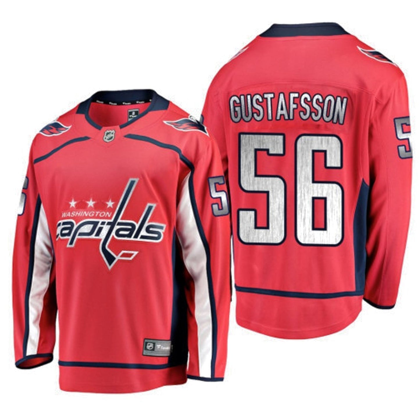 Hockey Erik Gustafsson Washington Capitals 56 Jersey