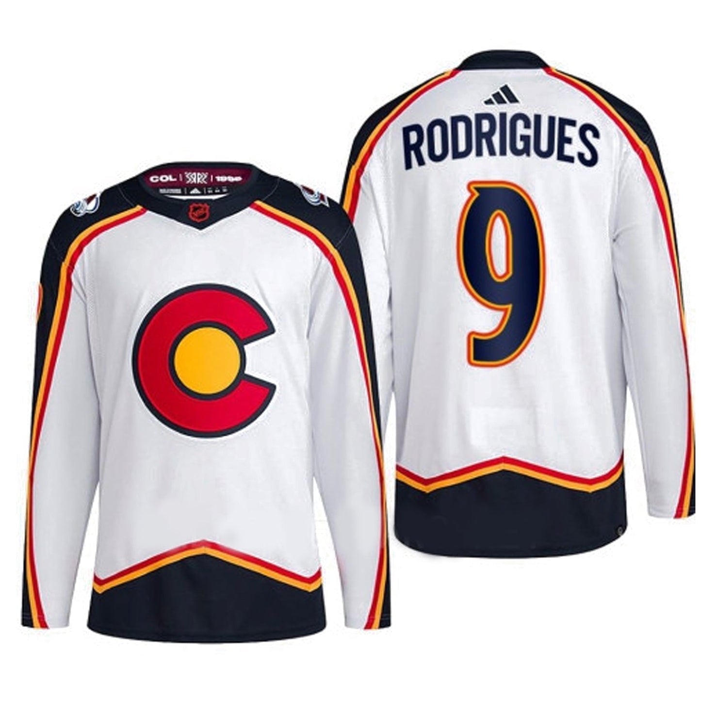 Hockey Evan Rodrigues Colorado Avalanche 9 Jersey