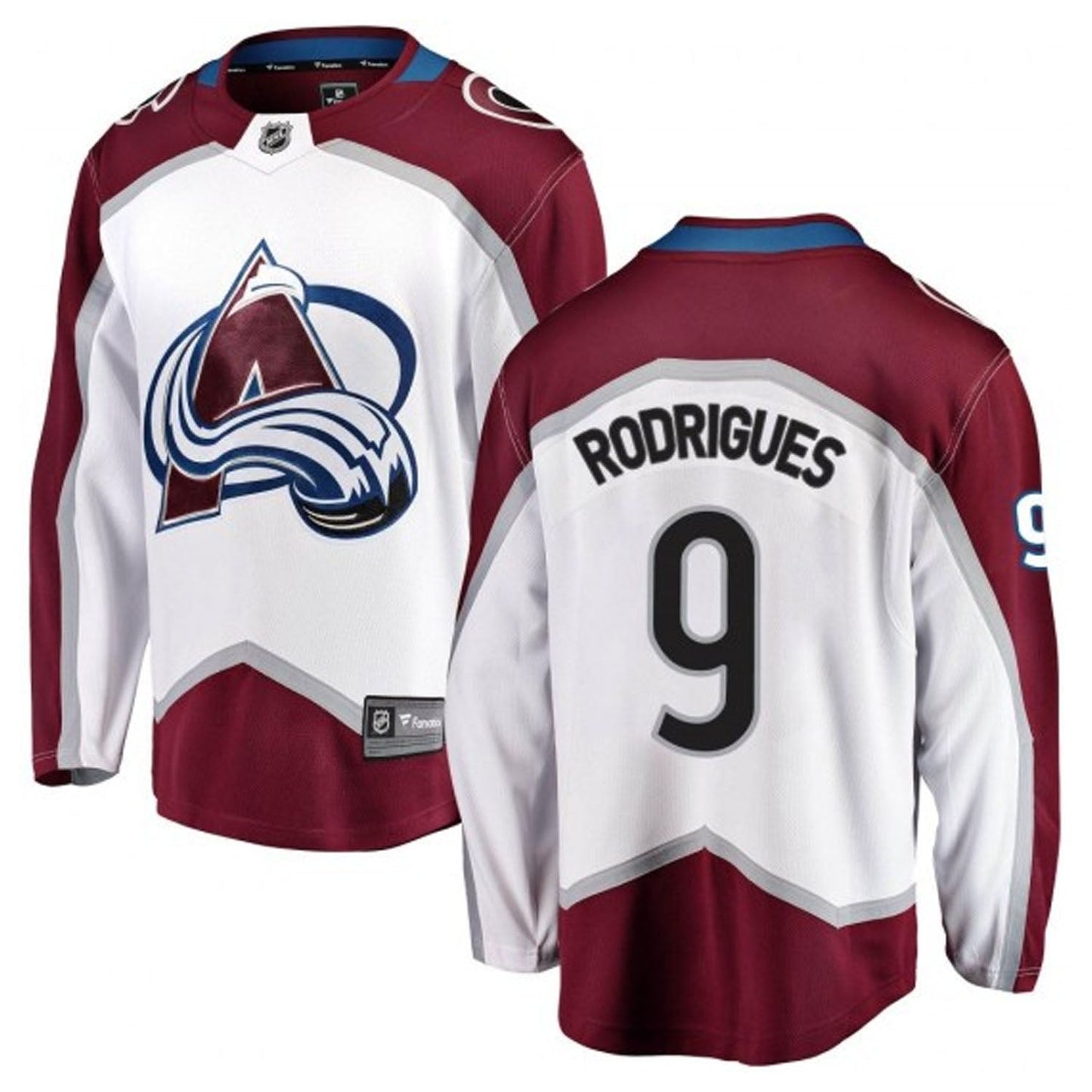 Hockey Evan Rodrigues Colorado Avalanche 9 Jersey