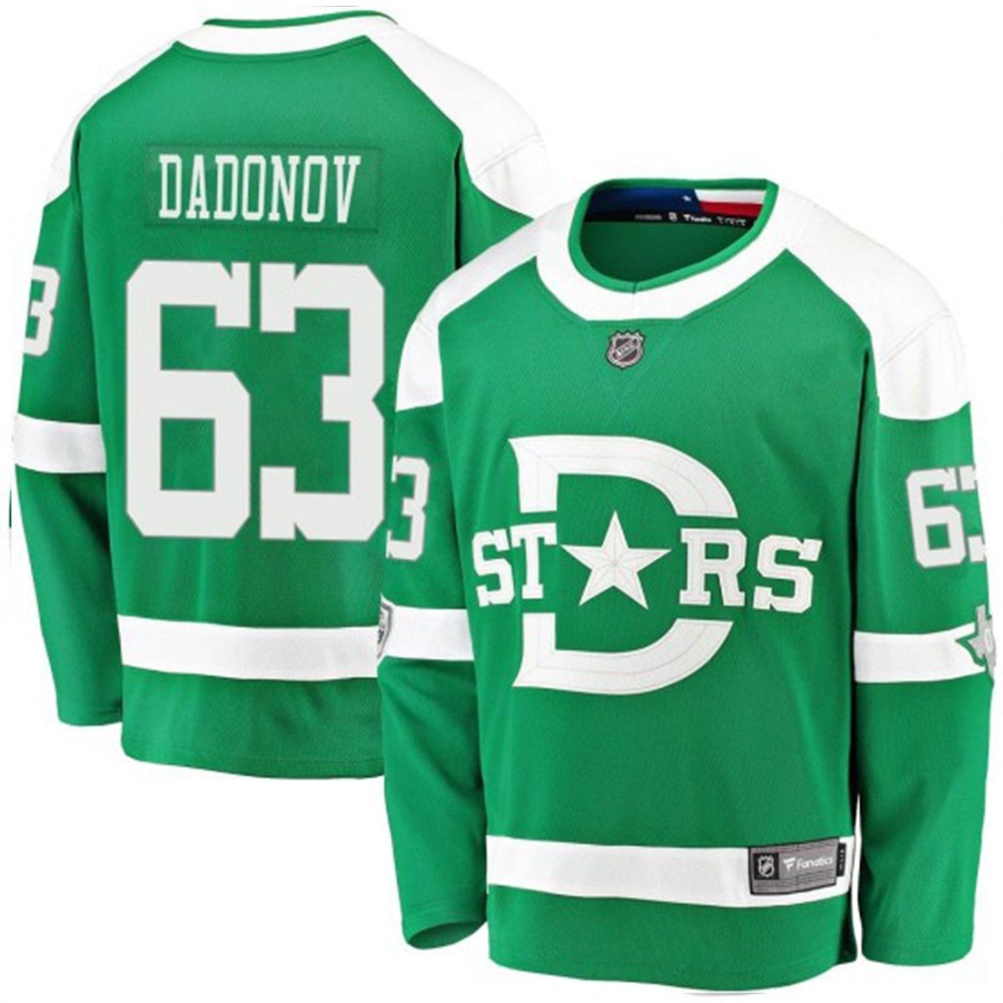 Hockey Evgenii Dadonov Dallas Stars 63 Jersey