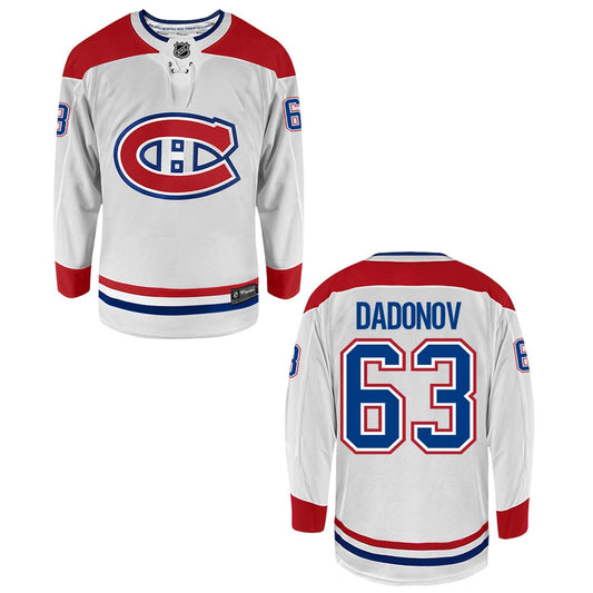 Hockey Evgenii Dadonov Montreal Canadiens 63 Jersey