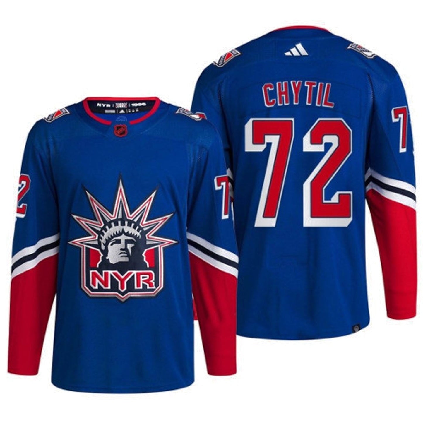 Hockey Filip Chytil New York Rangers 72 Jersey