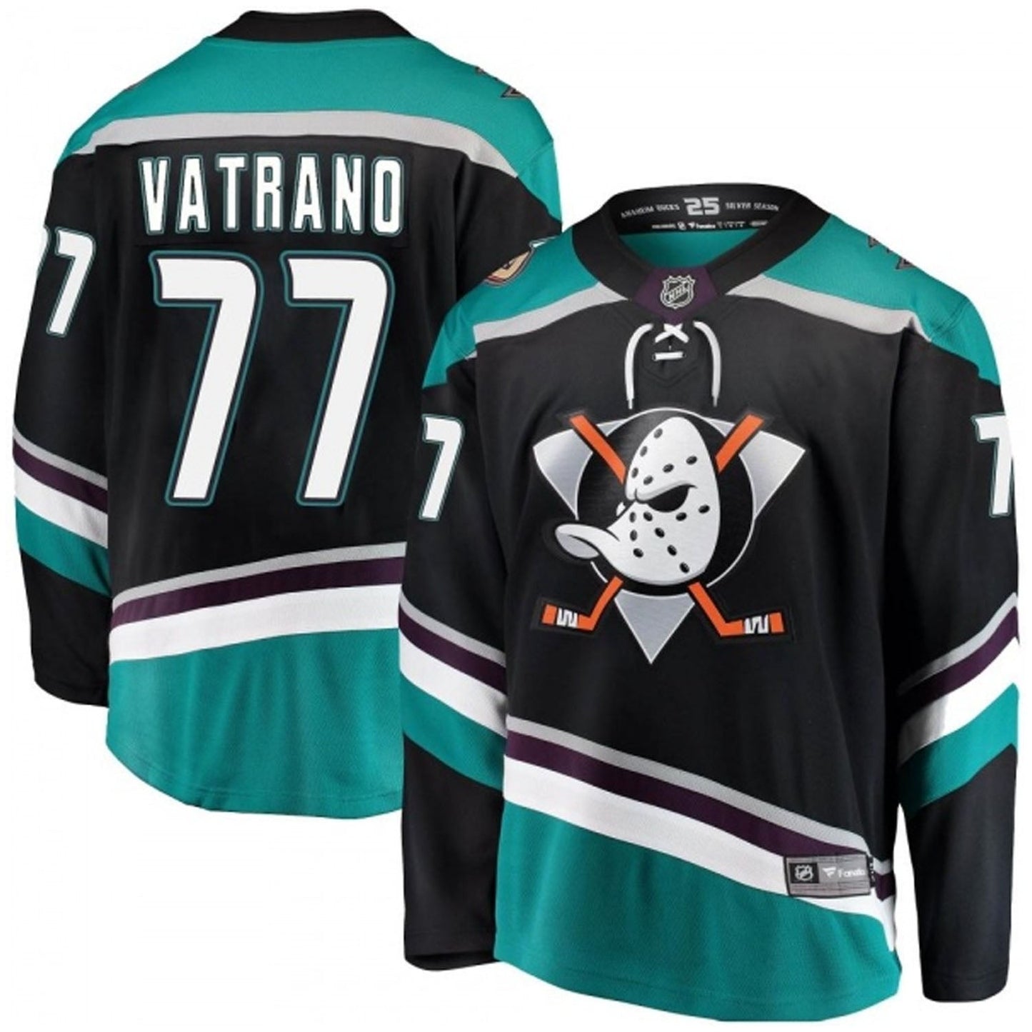 Hockey Frank Vatrano Anaheim Ducks 77 Jersey