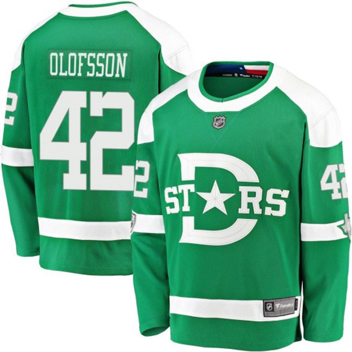 Hockey Fredrik Olofsson Dallas Stars 42 Jersey