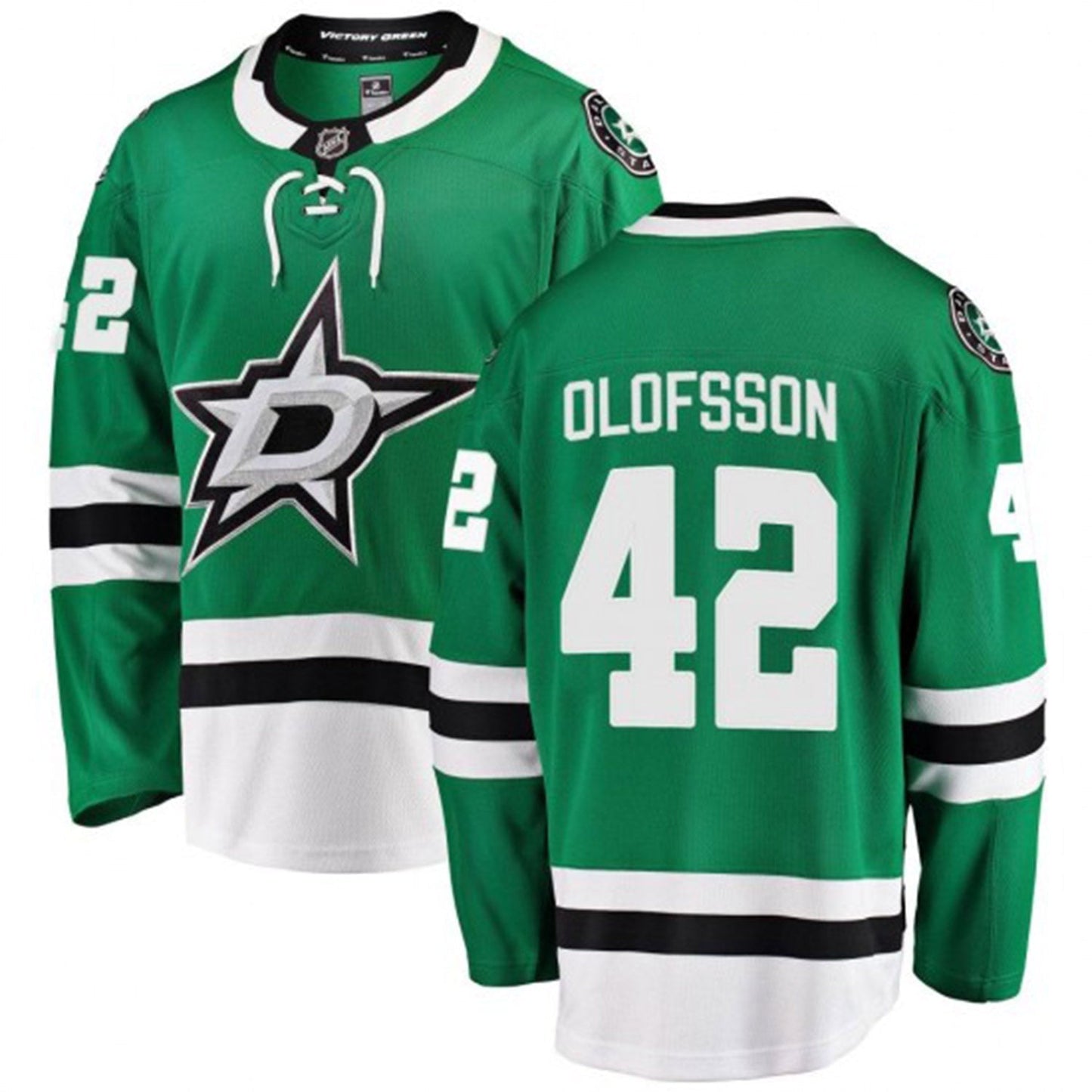 Hockey Fredrik Olofsson Dallas Stars 42 Jersey