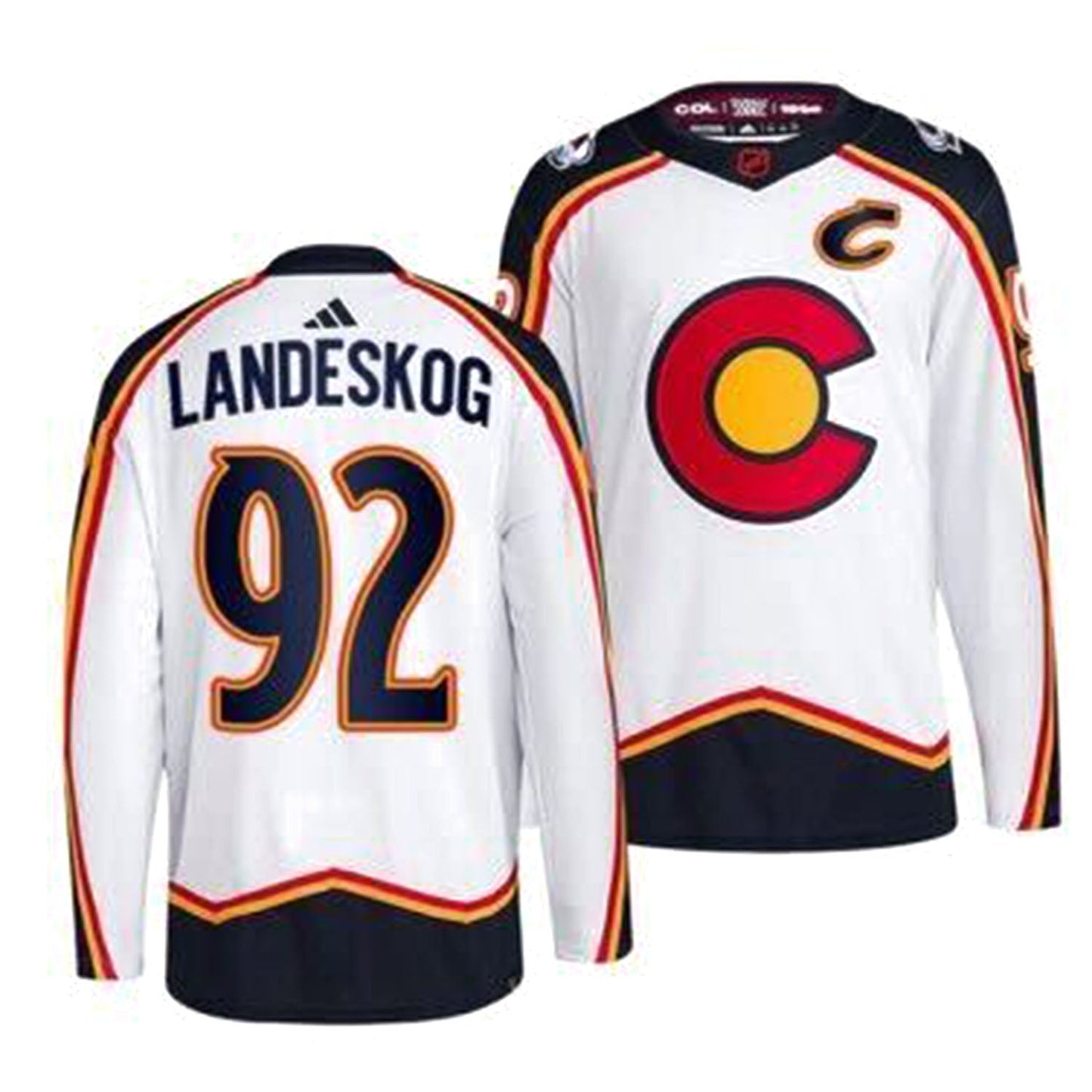 Hockey Gabriel Landeskog Colorado Avalanche 92 Jersey