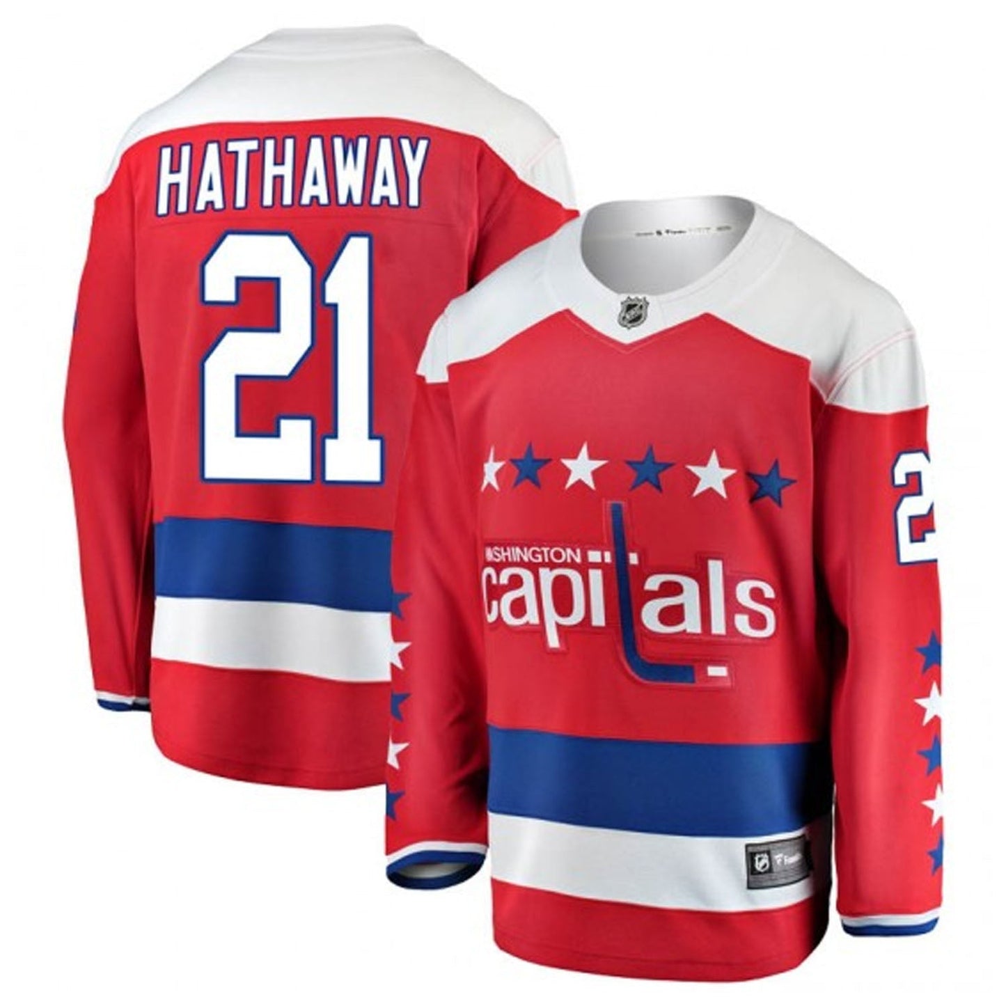 Hockey Garnet Hathaway Washington Capitals 21 Jersey