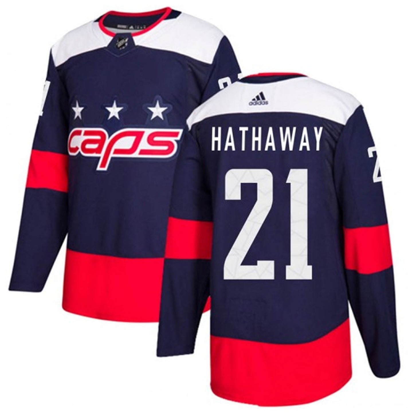 Hockey Garnet Hathaway Washington Capitals 21 Jersey